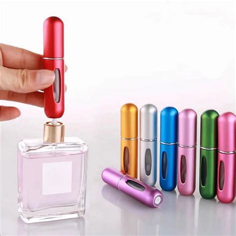 recargar perfume para viajar.